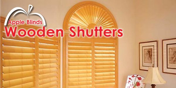 Wooden Shutters At Apple Blinds