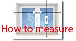 How to measure your window blinds