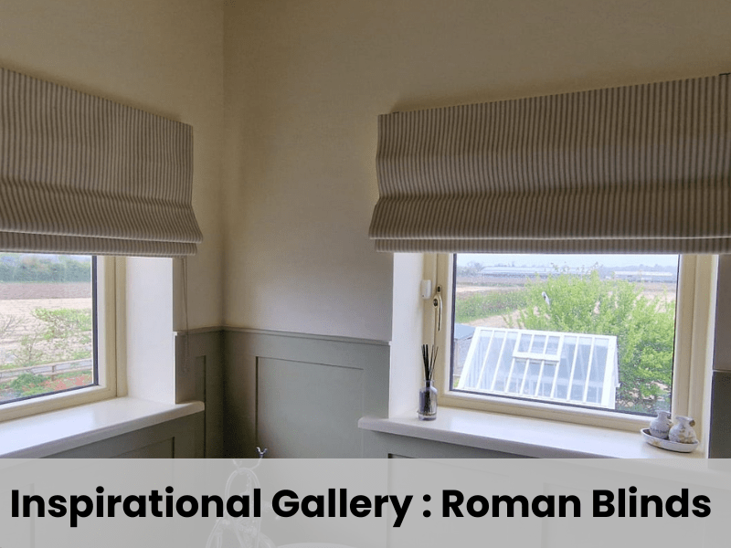 Roman Blinds Inspirational Gallery
